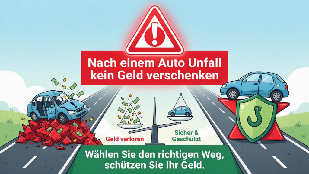 Gutachter Garbsen: Nach einem Unfall kein Geld verschenken – darauf kommt es wirklich an